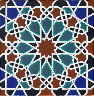 Gorbon Tiles Fez 30 × 30 cm, hand-painted