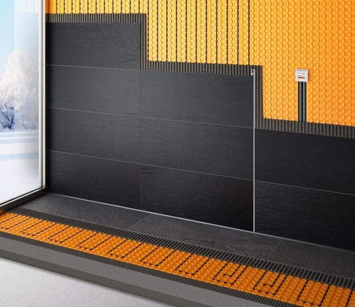 Wall and floor heating