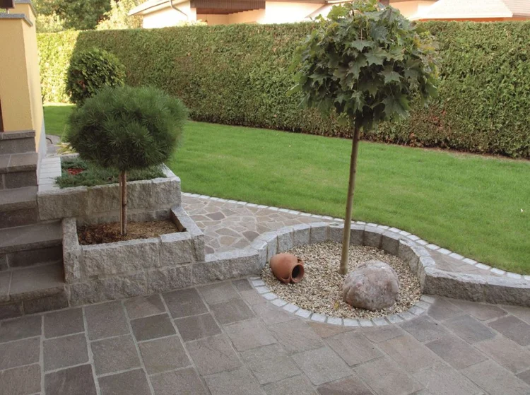 Natural stone steps and slabs, timeless 5
