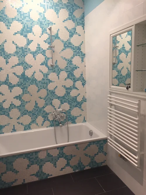 Bisazza - Flowers Blue 10/10 mm
