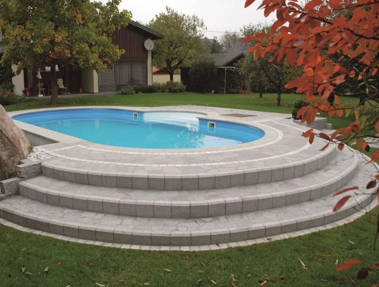 Natural stone steps and slabs, timeless 4